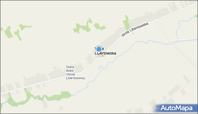 Wola Libertowska, Wola Libertowska, mapa Wola Libertowska