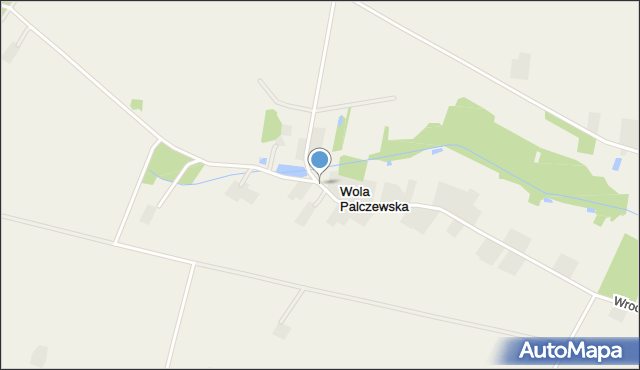 Wola Palczewska, Wola Palczewska, mapa Wola Palczewska