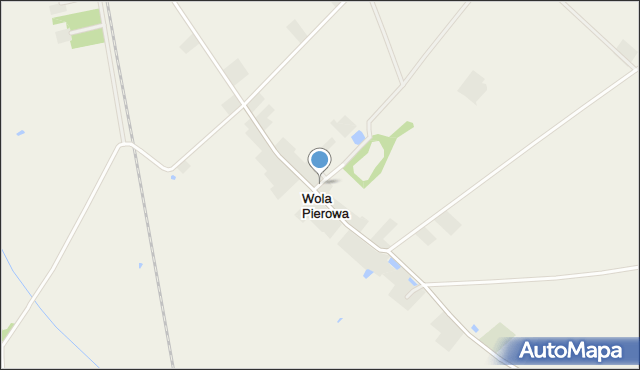 Wola Pierowa, Wola Pierowa, mapa Wola Pierowa