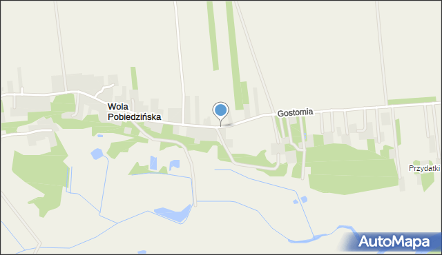 Wola Pobiedzińska, Wola Pobiedzińska, mapa Wola Pobiedzińska