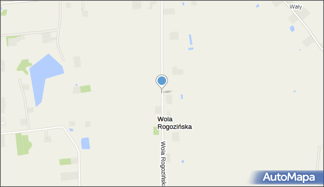 Wola Rogozińska, Wola Rogozińska, mapa Wola Rogozińska