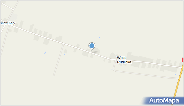 Wola Rudlicka, Wola Rudlicka, mapa Wola Rudlicka