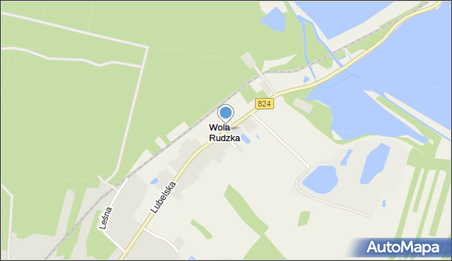 Wola Rudzka, Wola Rudzka, mapa Wola Rudzka