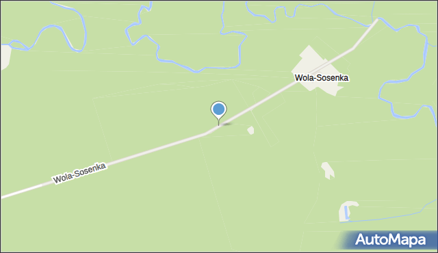 Wola-Sosenka, Wola-Sosenka, mapa Wola-Sosenka
