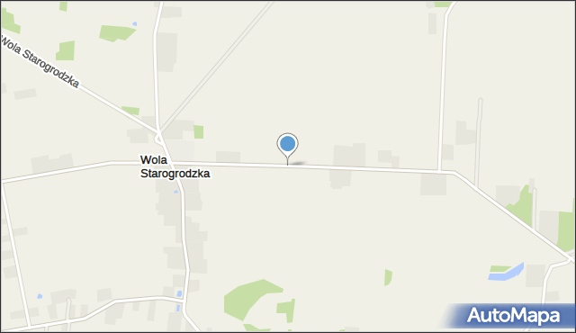 Wola Starogrodzka, Wola Starogrodzka, mapa Wola Starogrodzka