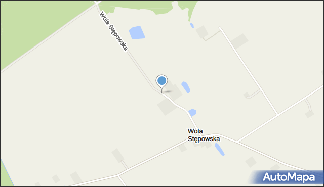 Wola Stępowska, Wola Stępowska, mapa Wola Stępowska