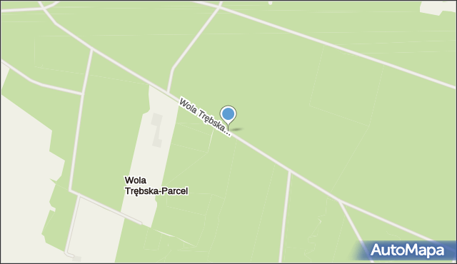 Wola Trębska-Parcel, Wola Trębska-Parcel, mapa Wola Trębska-Parcel