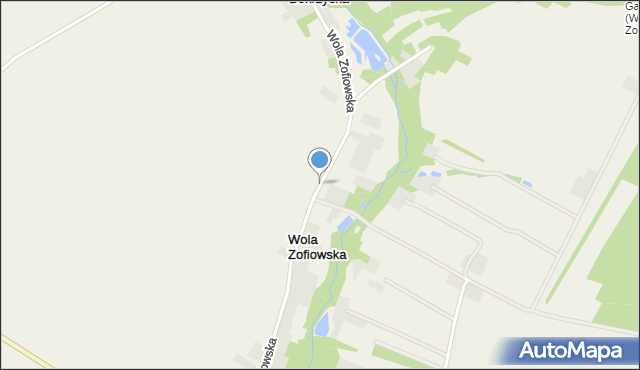 Wola Zofiowska, Wola Zofiowska, mapa Wola Zofiowska