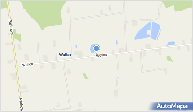 Wolica gmina Kraśniczyn, Wolica, mapa Wolica gmina Kraśniczyn