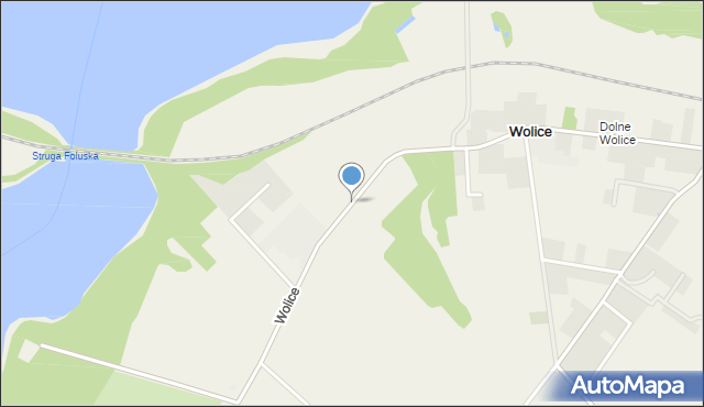 Wolice, Wolice, mapa Wolice