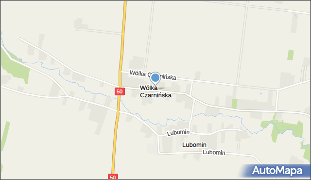 Wólka Czarnińska, Wólka Czarnińska, mapa Wólka Czarnińska