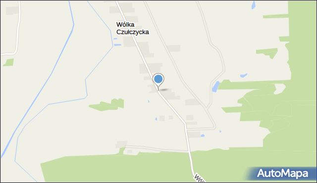 Wólka Czułczycka, Wólka Czułczycka, mapa Wólka Czułczycka