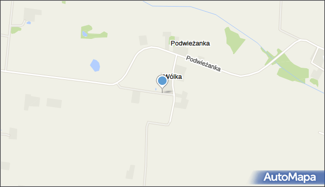 Wólka gmina Czyże, Wólka, mapa Wólka gmina Czyże