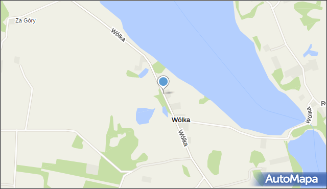 Wólka gmina Filipów, Wólka, mapa Wólka gmina Filipów