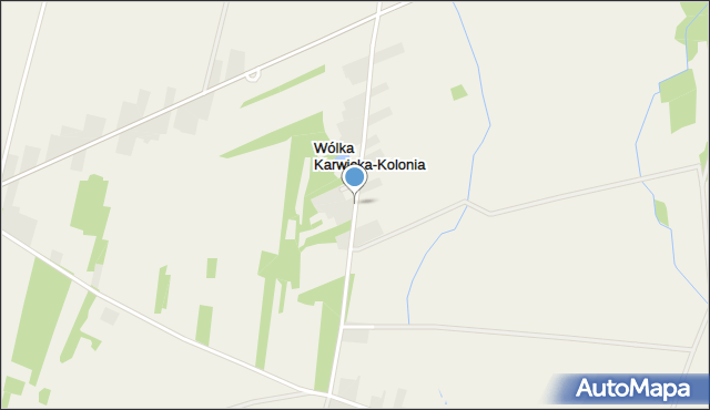 Wólka Karwicka-Kolonia, Wólka Karwicka-Kolonia, mapa Wólka Karwicka-Kolonia