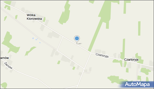 Wólka Klonowska, Wólka Klonowska, mapa Wólka Klonowska