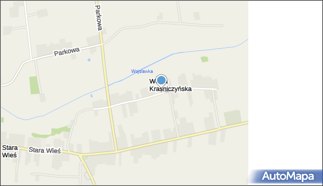 Wólka Kraśniczyńska, Wólka Kraśniczyńska, mapa Wólka Kraśniczyńska