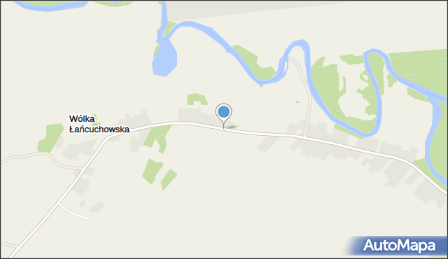 Wólka Łańcuchowska, Wólka Łańcuchowska, mapa Wólka Łańcuchowska