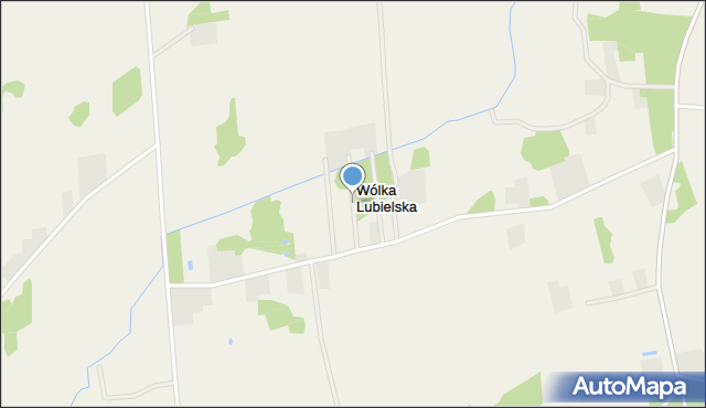 Wólka Lubielska, Wólka Lubielska, mapa Wólka Lubielska