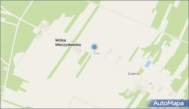 Wólka Mieczysławska, Wólka Mieczysławska, mapa Wólka Mieczysławska