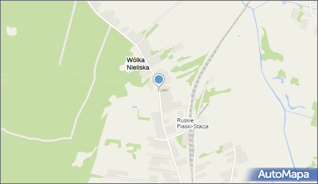 Wólka Nieliska, Wólka Nieliska, mapa Wólka Nieliska