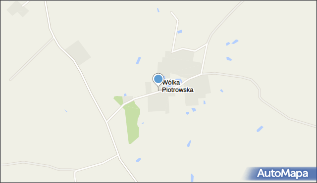 Wólka Piotrowska, Wólka Piotrowska, mapa Wólka Piotrowska