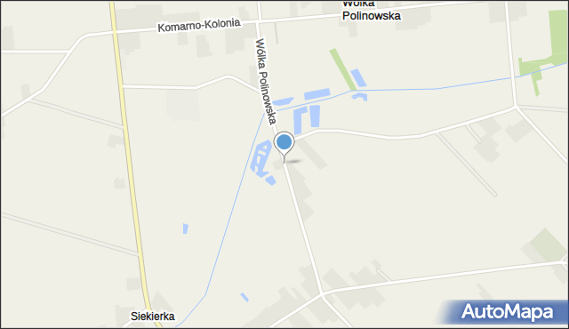 Wólka Polinowska, Wólka Polinowska, mapa Wólka Polinowska