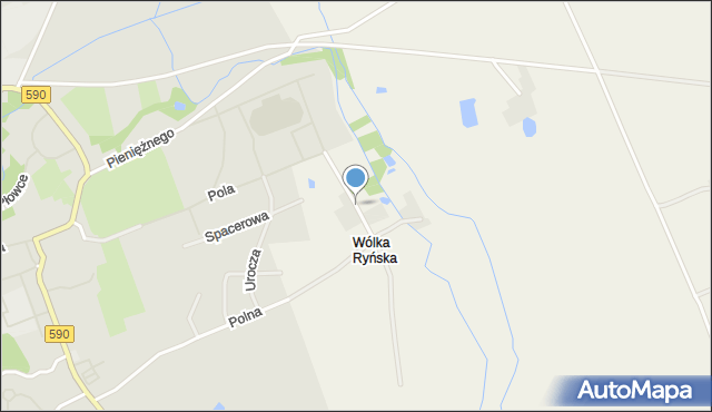 Wólka Ryńska, Wólka Ryńska, mapa Wólka Ryńska