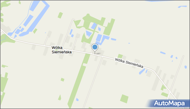 Wólka Siemieńska, Wólka Siemieńska, mapa Wólka Siemieńska