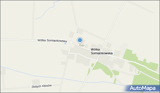 Wólka Somiankowska, Wólka Somiankowska, mapa Wólka Somiankowska