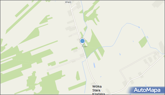 Wólka Stara Kijańska, Wólka Stara Kijańska, mapa Wólka Stara Kijańska