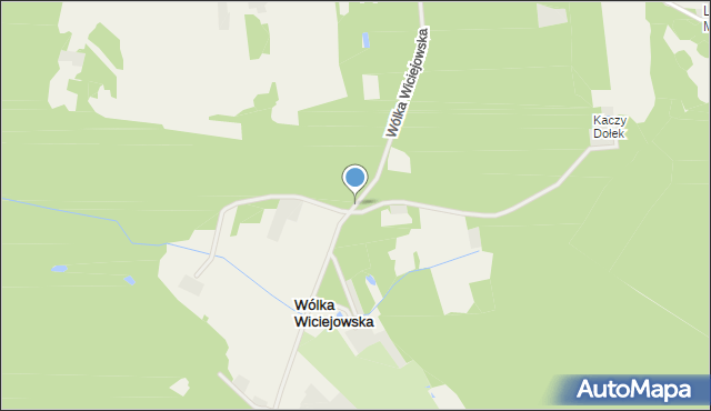 Wólka Wiciejowska, Wólka Wiciejowska, mapa Wólka Wiciejowska