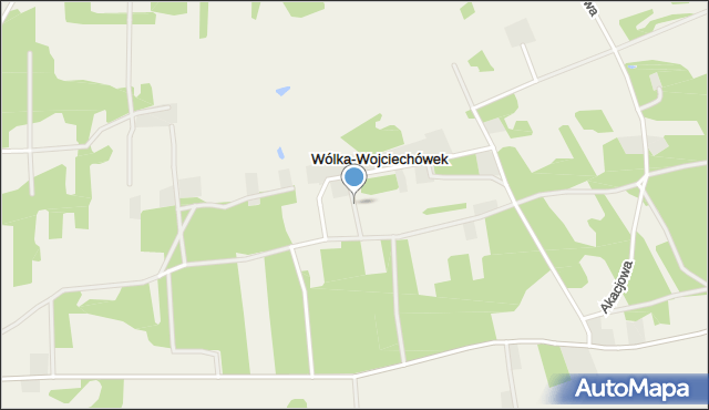 Wólka-Wojciechówek, Wólka-Wojciechówek, mapa Wólka-Wojciechówek