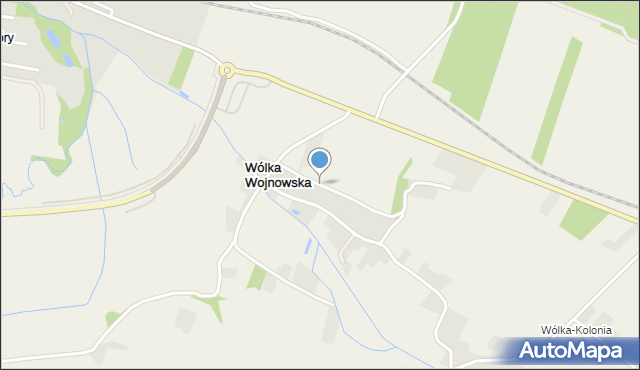 Wólka Wojnowska, Wólka Wojnowska, mapa Wólka Wojnowska