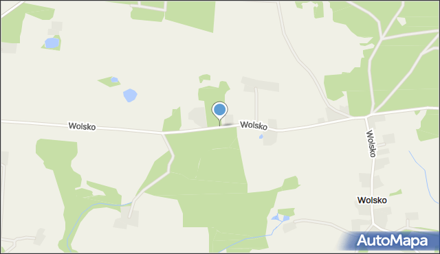 Wolsko, Wolsko, mapa Wolsko