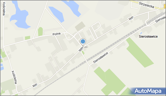 Zwierzyn powiat strzelecko-drezdenecki, Wojska Polskiego, mapa Zwierzyn powiat strzelecko-drezdenecki