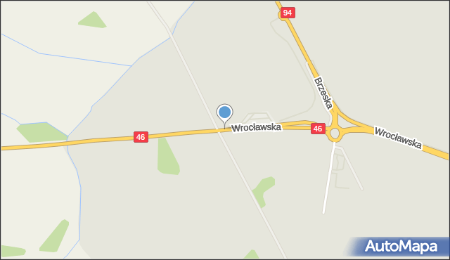 Karczów gmina Dąbrowa, Wrocławska, mapa Karczów gmina Dąbrowa