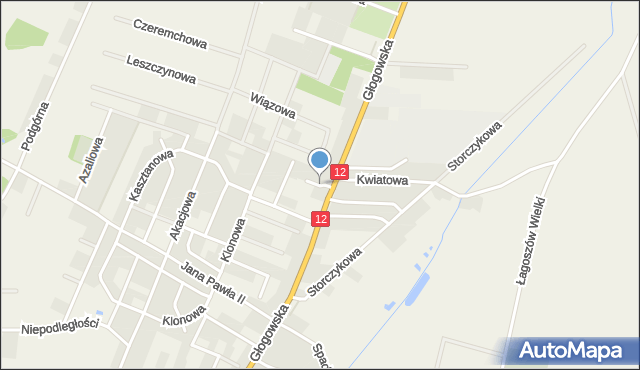Radwanice powiat polkowicki, Wrzosowa, mapa Radwanice powiat polkowicki