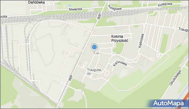 Sosnowiec, Wrzosowa, mapa Sosnowca
