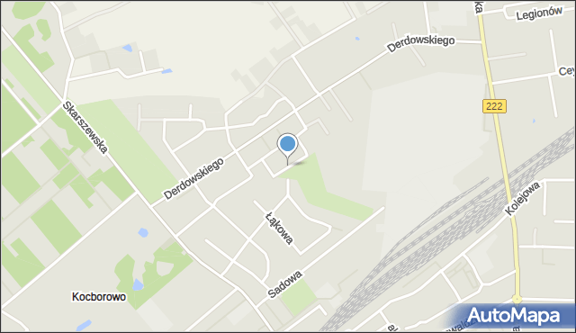 Starogard Gdański, Wryczy Józefa, ks. ppłk., mapa Starogard Gdański