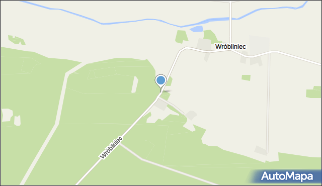 Wróbliniec, Wróbliniec, mapa Wróbliniec