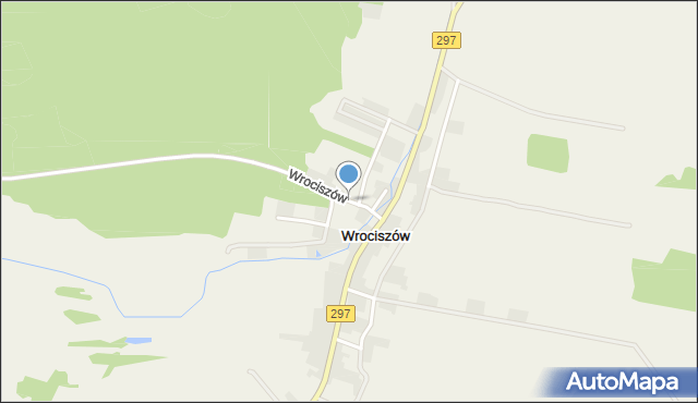 Wrociszów, Wrociszów, mapa Wrociszów