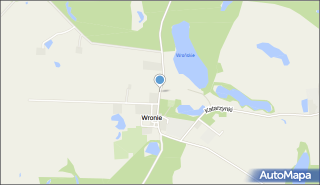Wronie, Wronie, mapa Wronie