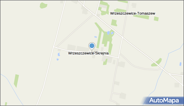 Wrzeszczewice-Skrejnia, Wrzeszczewice-Skrejnia, mapa Wrzeszczewice-Skrejnia