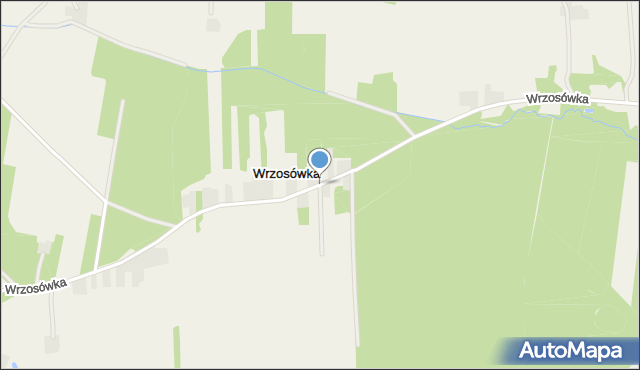 Wrzosówka gmina Nowodwór, Wrzosówka, mapa Wrzosówka gmina Nowodwór