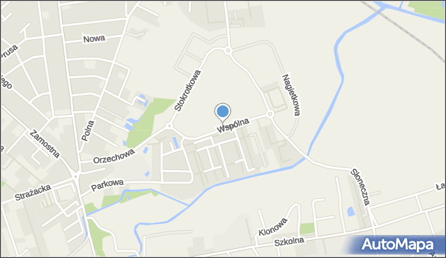 Bolszewo, Wspólna, mapa Bolszewo