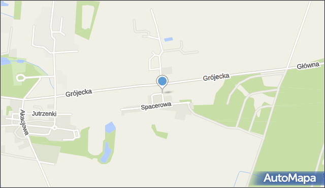 Drwalew gmina Chynów, Wspólna, mapa Drwalew gmina Chynów