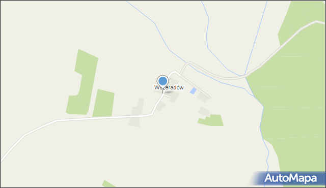 Ligota Książęca gmina Namysłów, Wszeradów, mapa Ligota Książęca gmina Namysłów