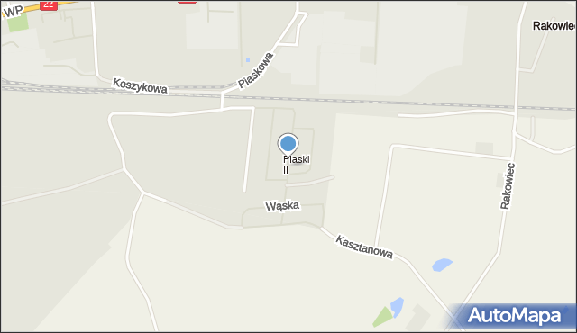 Malbork, Wspólna, mapa Malborka