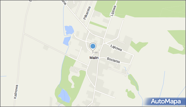 Malin, Wspólna, mapa Malin